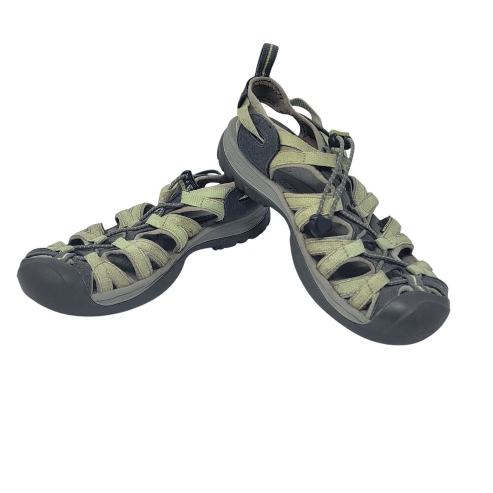 Keen Whisper Fisherman Sports Sandal Closed Toe 5124-NENG Green Womens Size 7 US